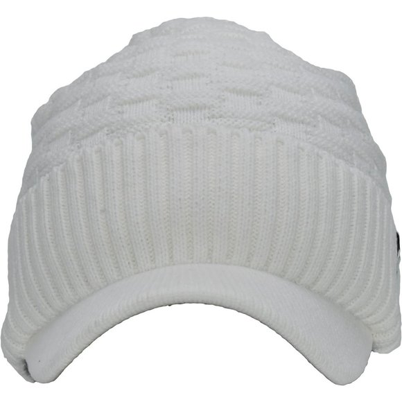 Beanie Fuzzy Fleece Lining Warm Chunky Soft Stretchy Oversized Ribbed Knit Hat main image 4